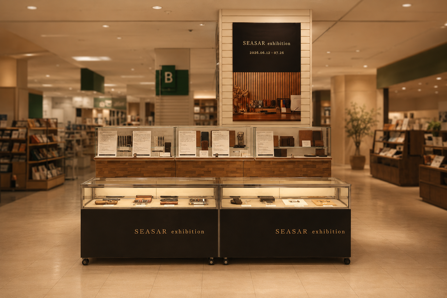 ハンズ名古屋店でSEASAR exhibition開催中