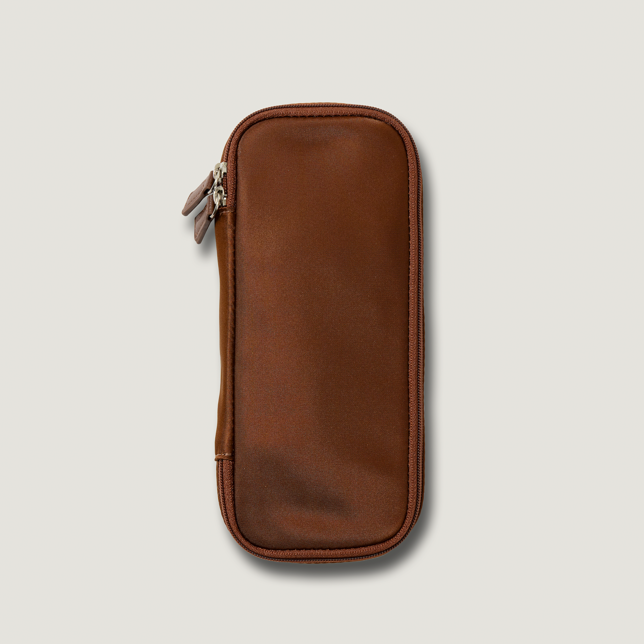 OctFold ペンケース カルロスナイロン ブラウンの正面
